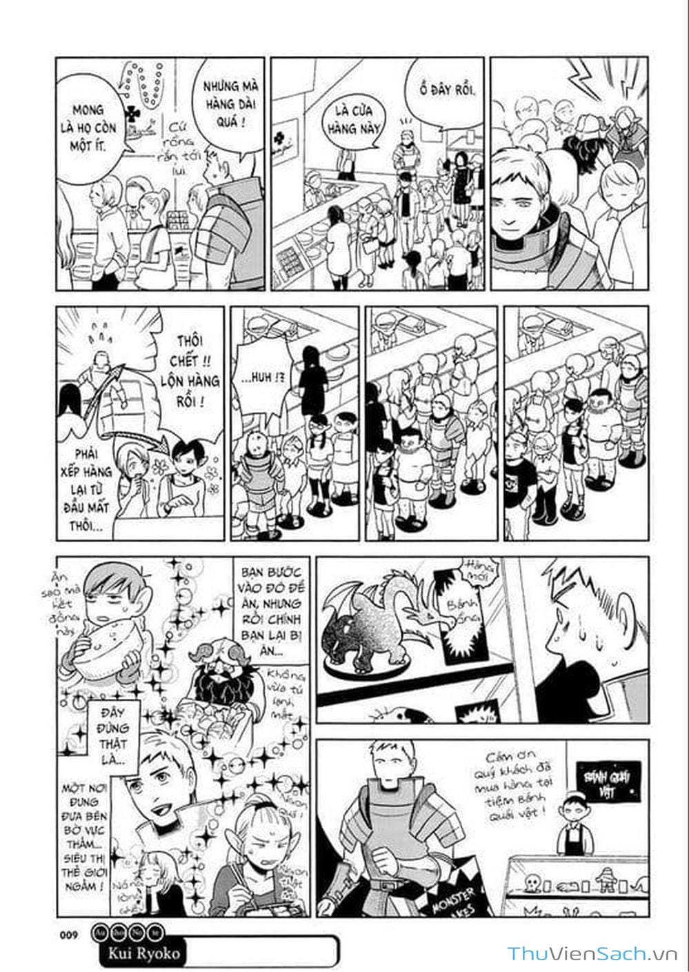 Truyện Tranh Mỹ Vị Hầm Ngục - Dungeon Meshi trang 4
