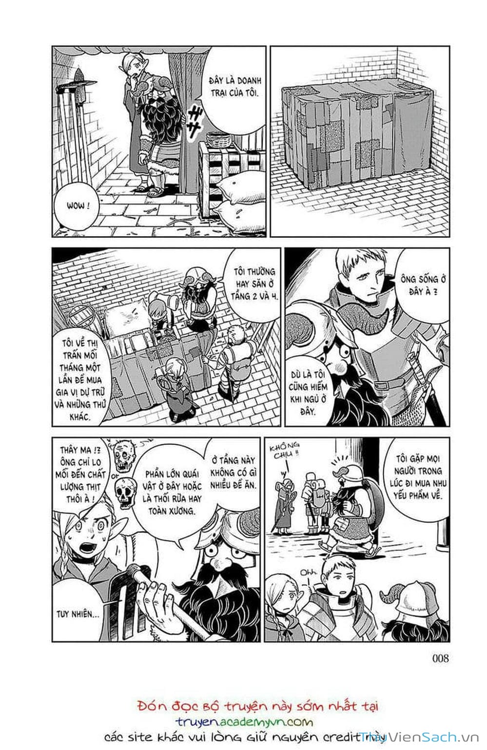 Truyện Tranh Mỹ Vị Hầm Ngục - Dungeon Meshi trang 4