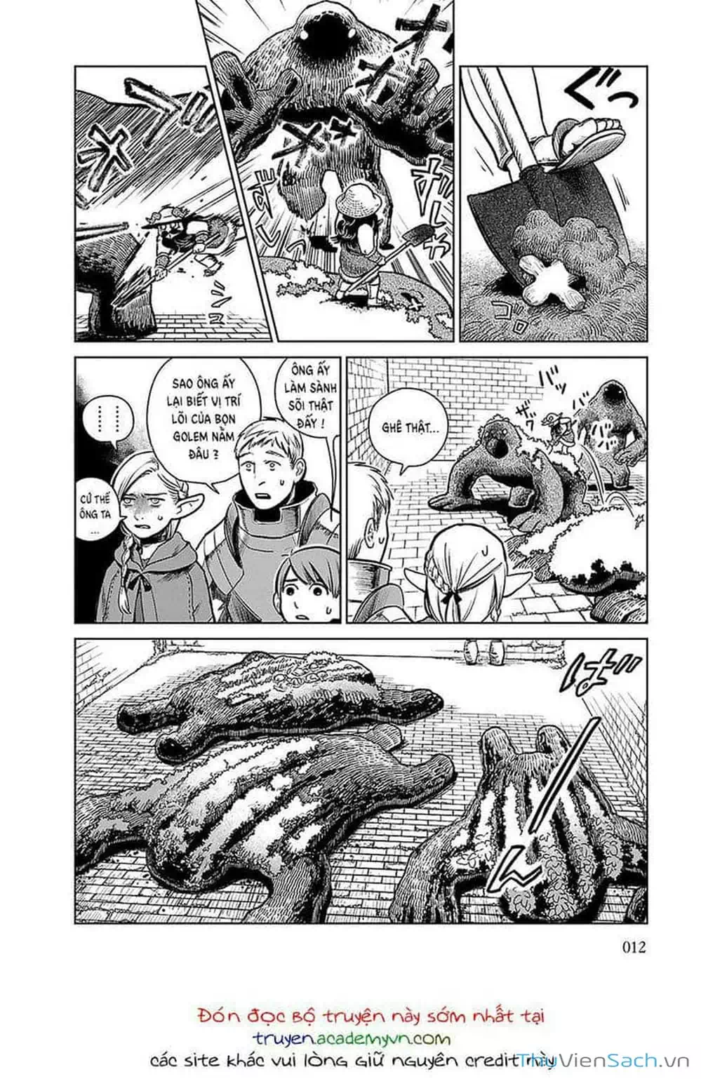Truyện Tranh Mỹ Vị Hầm Ngục - Dungeon Meshi trang 4