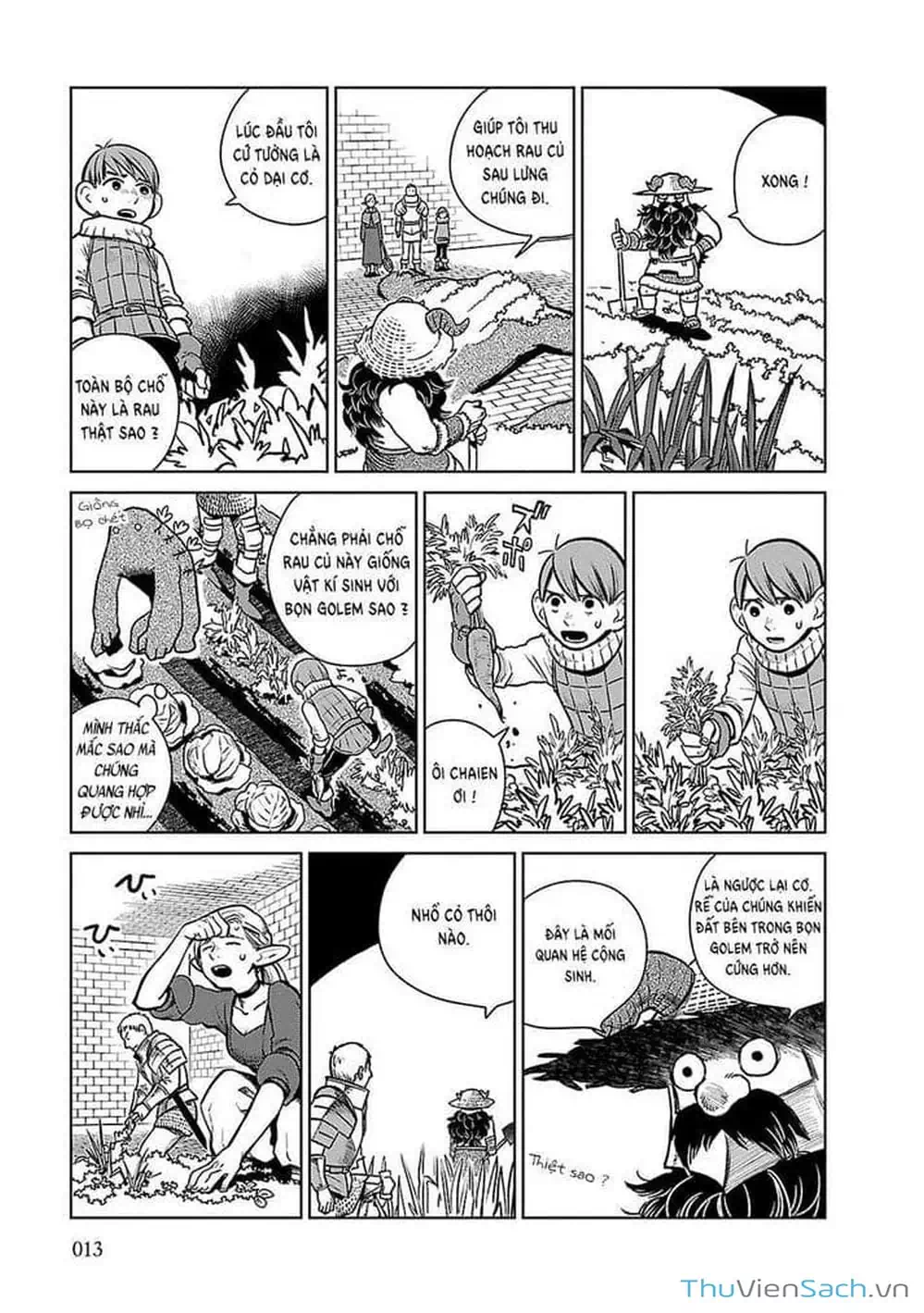 Truyện Tranh Mỹ Vị Hầm Ngục - Dungeon Meshi trang 4