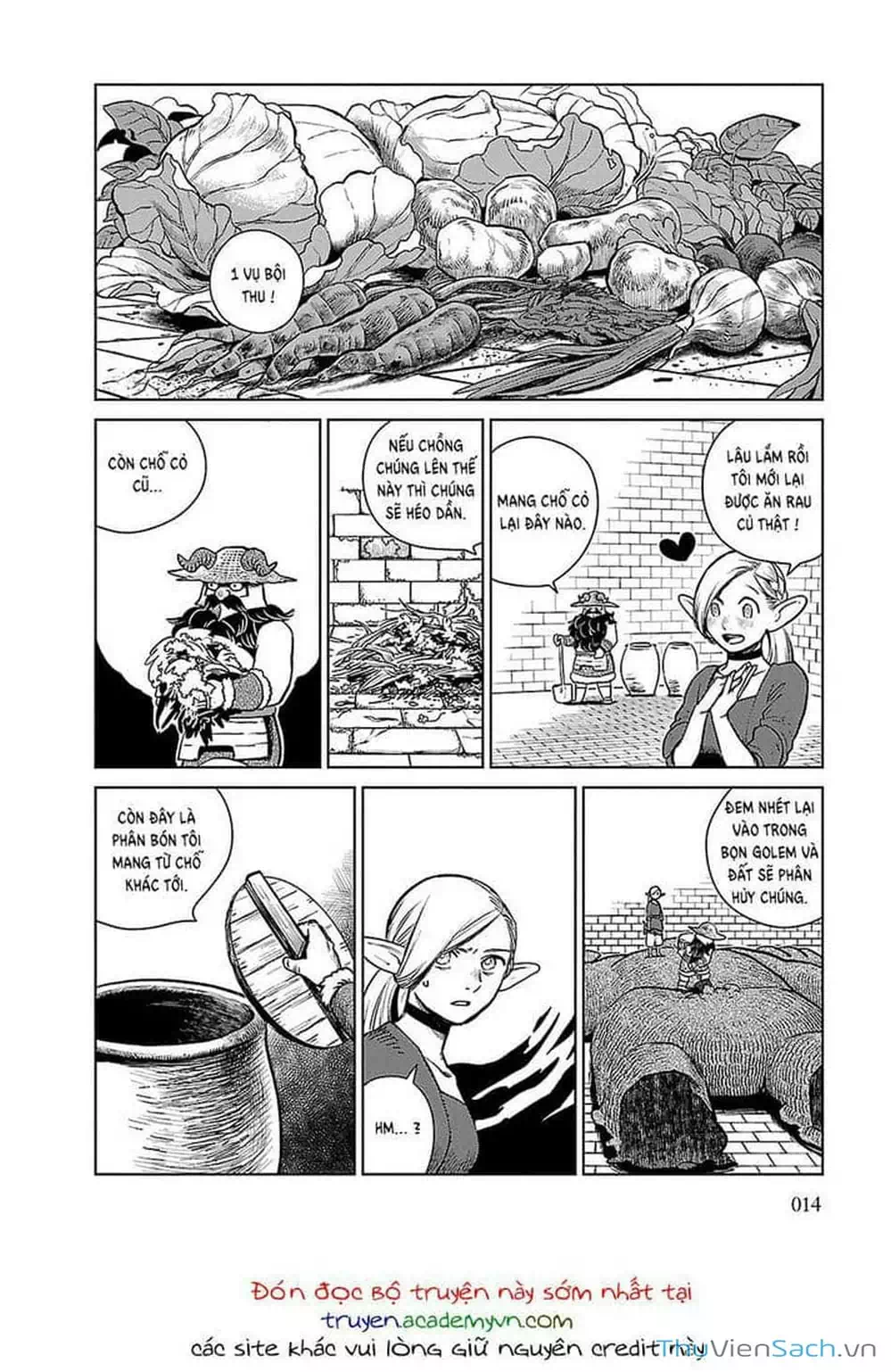 Truyện Tranh Mỹ Vị Hầm Ngục - Dungeon Meshi trang 4