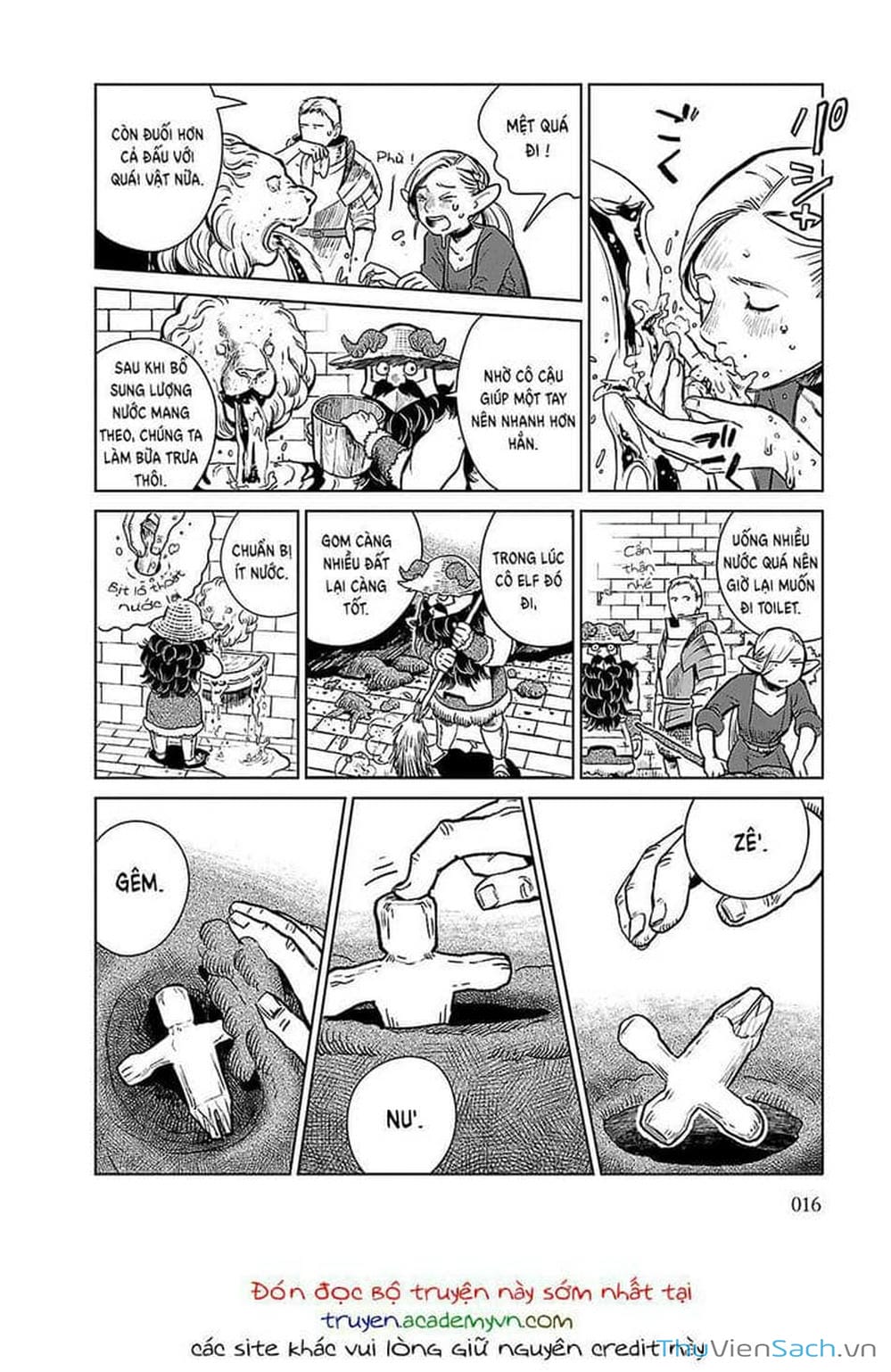 Truyện Tranh Mỹ Vị Hầm Ngục - Dungeon Meshi trang 4