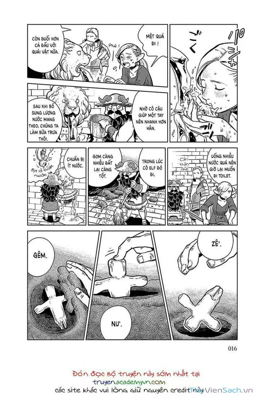 Truyện Tranh Mỹ Vị Hầm Ngục - Dungeon Meshi trang 4