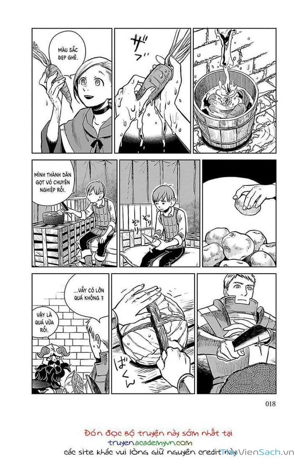 Truyện Tranh Mỹ Vị Hầm Ngục - Dungeon Meshi trang 4