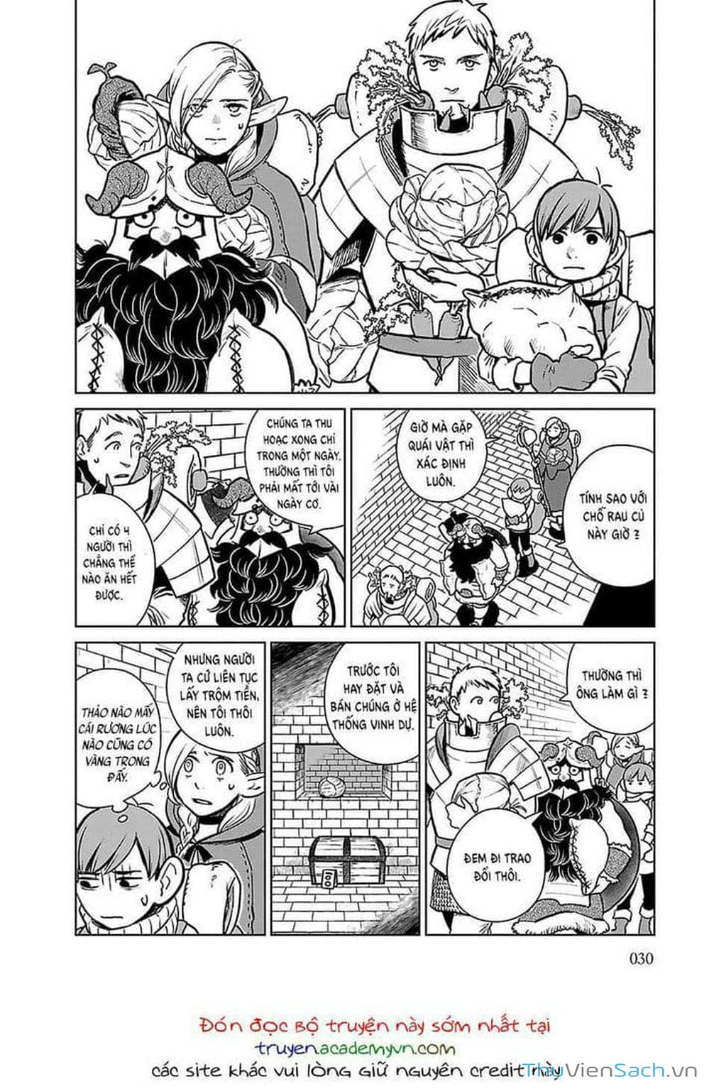 Truyện Tranh Mỹ Vị Hầm Ngục - Dungeon Meshi trang 4