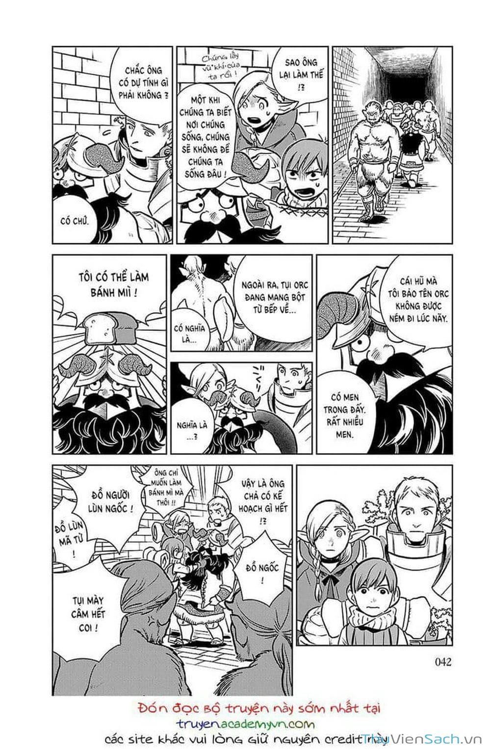 Truyện Tranh Mỹ Vị Hầm Ngục - Dungeon Meshi trang 4