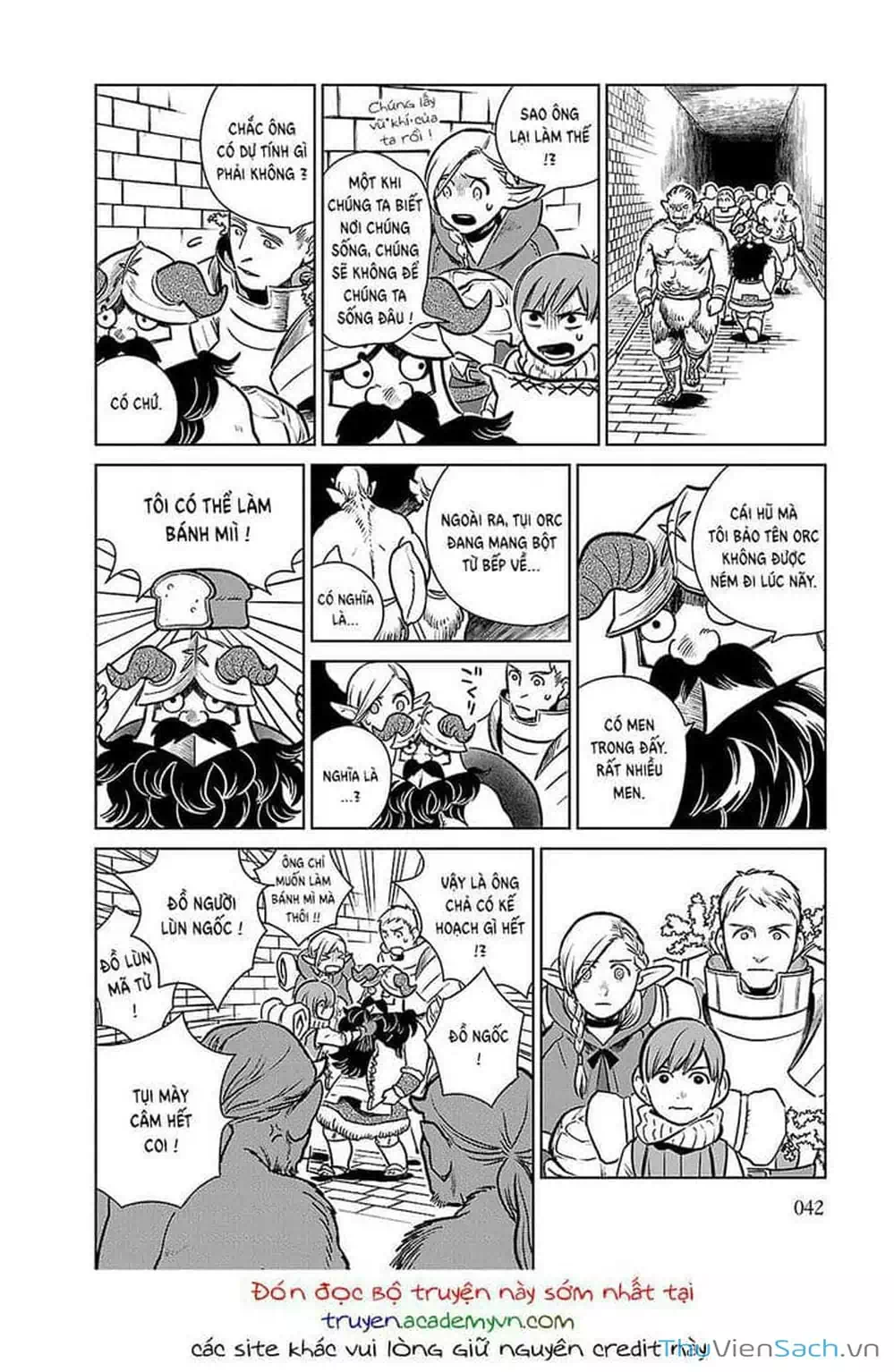 Truyện Tranh Mỹ Vị Hầm Ngục - Dungeon Meshi trang 4