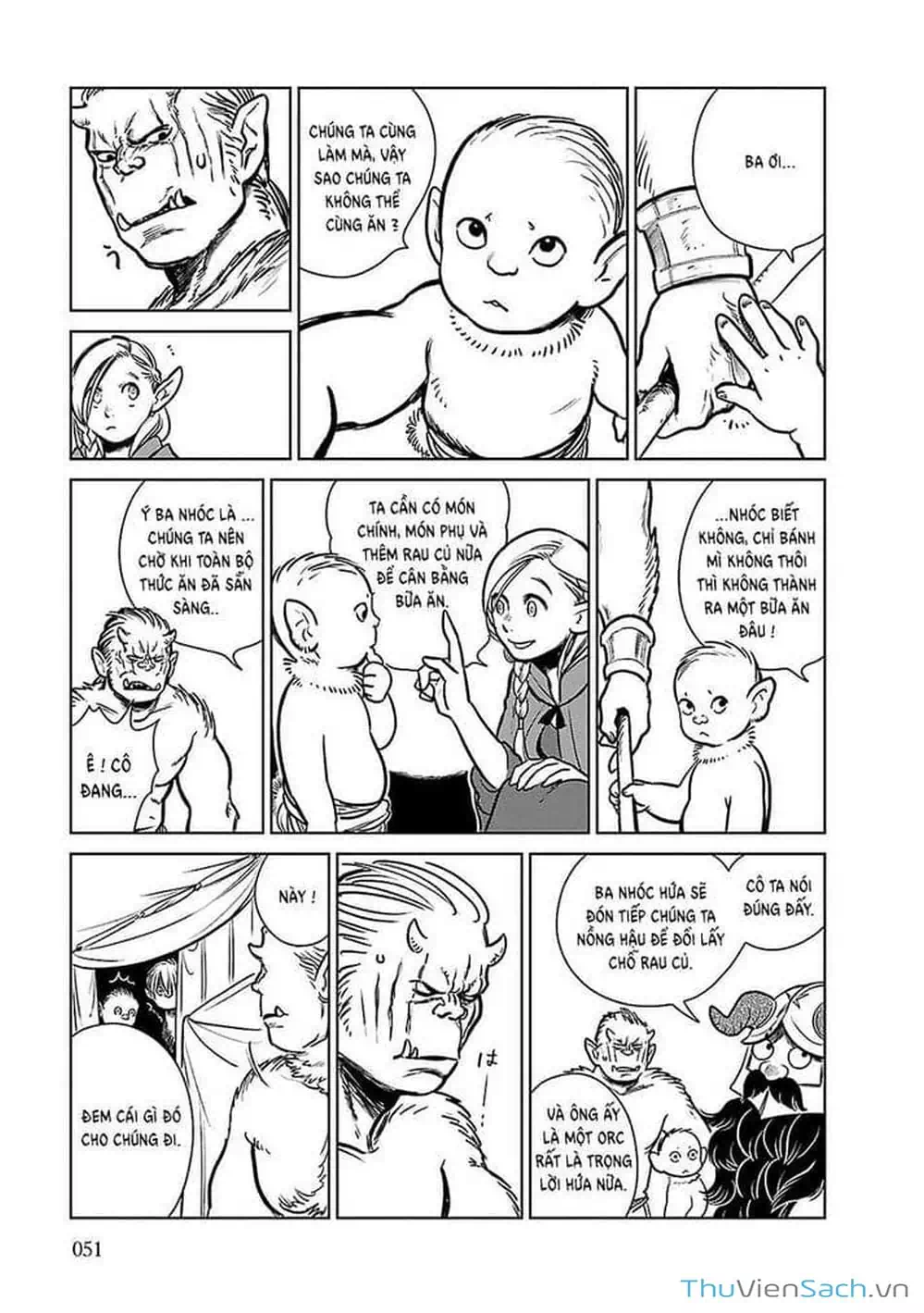 Truyện Tranh Mỹ Vị Hầm Ngục - Dungeon Meshi trang 4