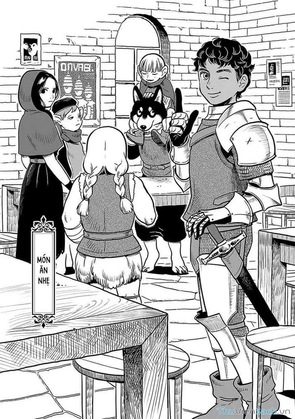 Truyện Tranh Mỹ Vị Hầm Ngục - Dungeon Meshi trang 4