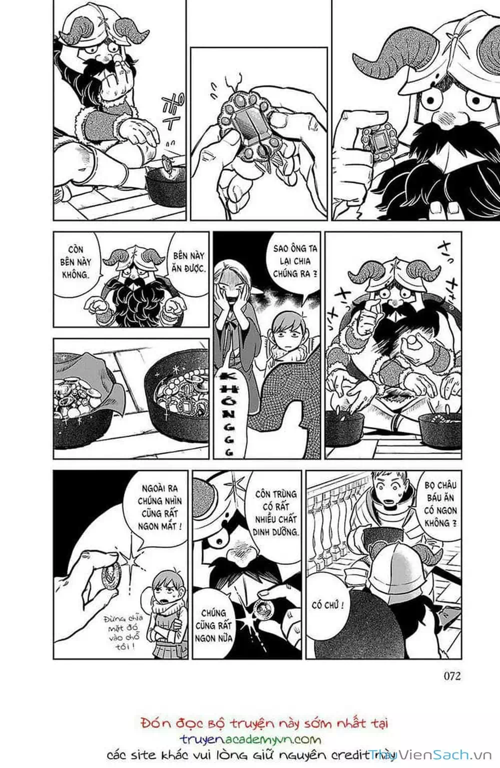 Truyện Tranh Mỹ Vị Hầm Ngục - Dungeon Meshi trang 4