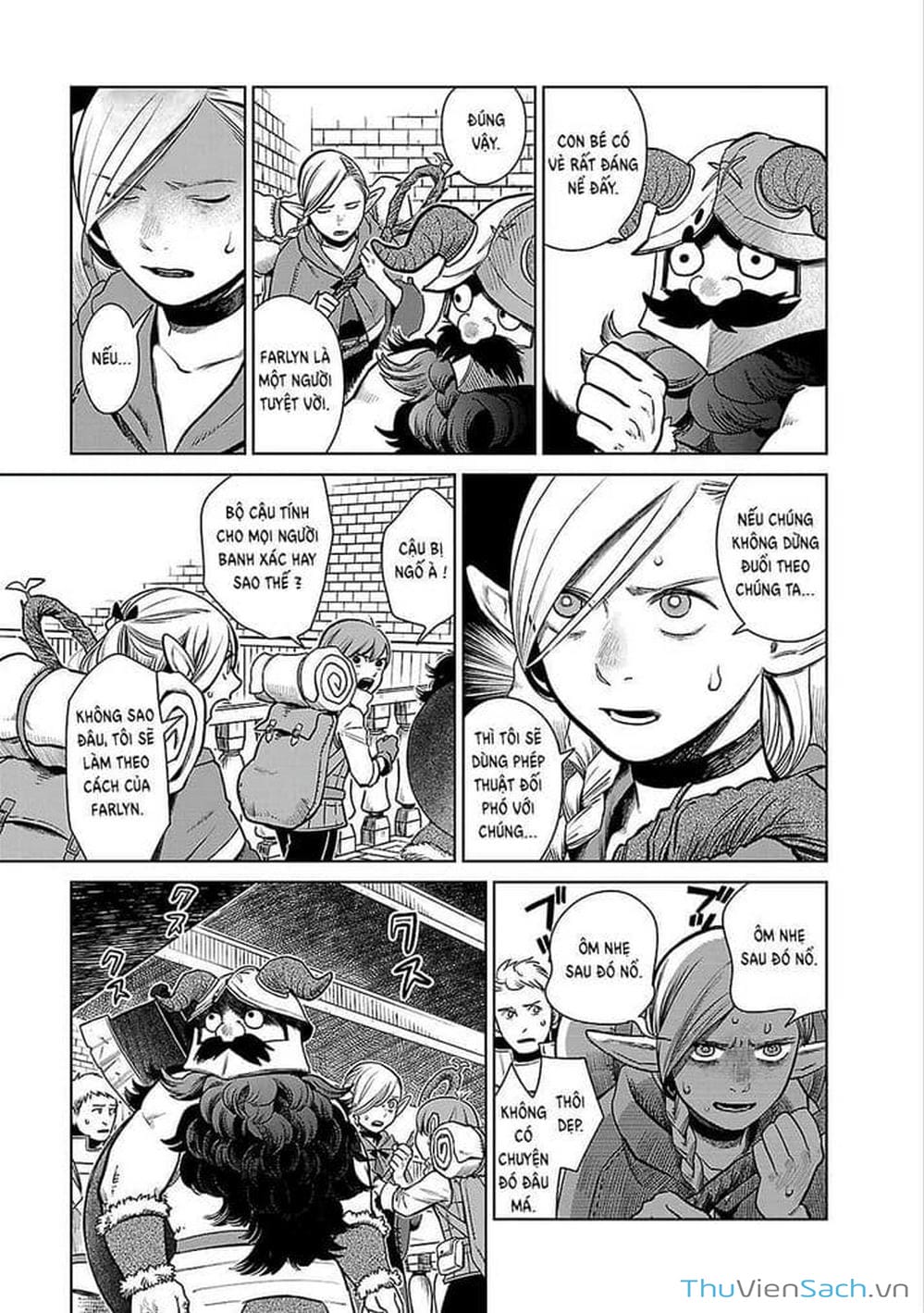 Truyện Tranh Mỹ Vị Hầm Ngục - Dungeon Meshi trang 4