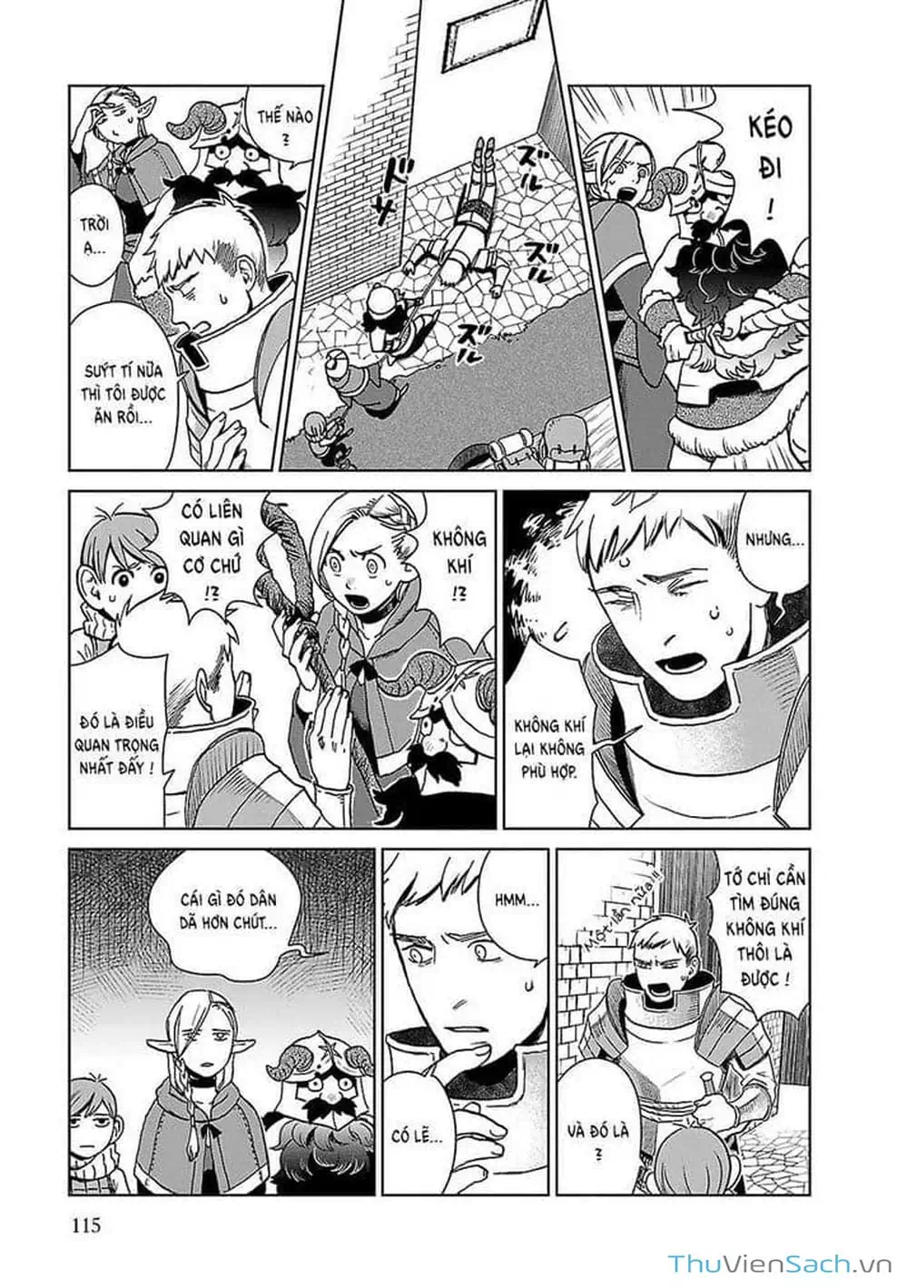 Truyện Tranh Mỹ Vị Hầm Ngục - Dungeon Meshi trang 4