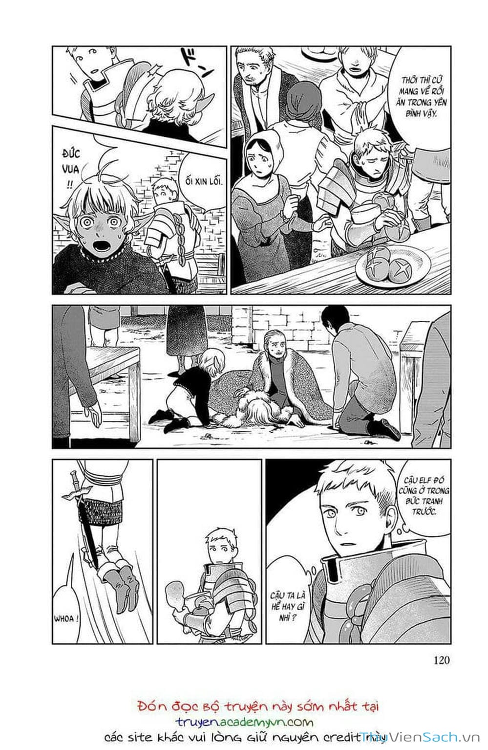 Truyện Tranh Mỹ Vị Hầm Ngục - Dungeon Meshi trang 4