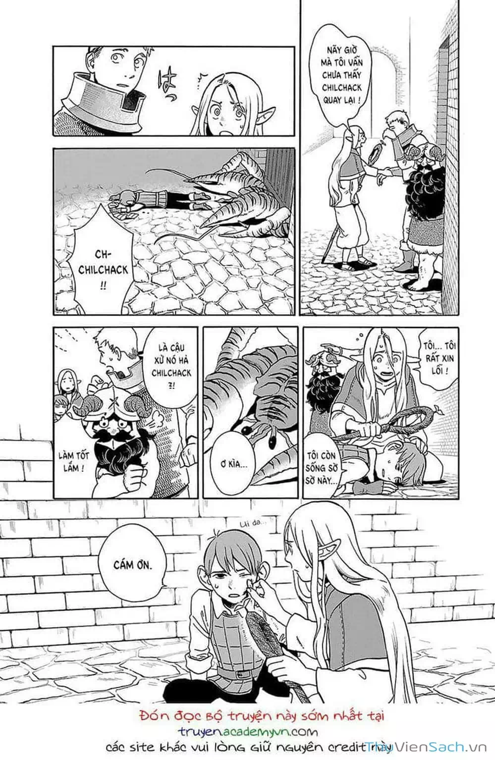 Truyện Tranh Mỹ Vị Hầm Ngục - Dungeon Meshi trang 4