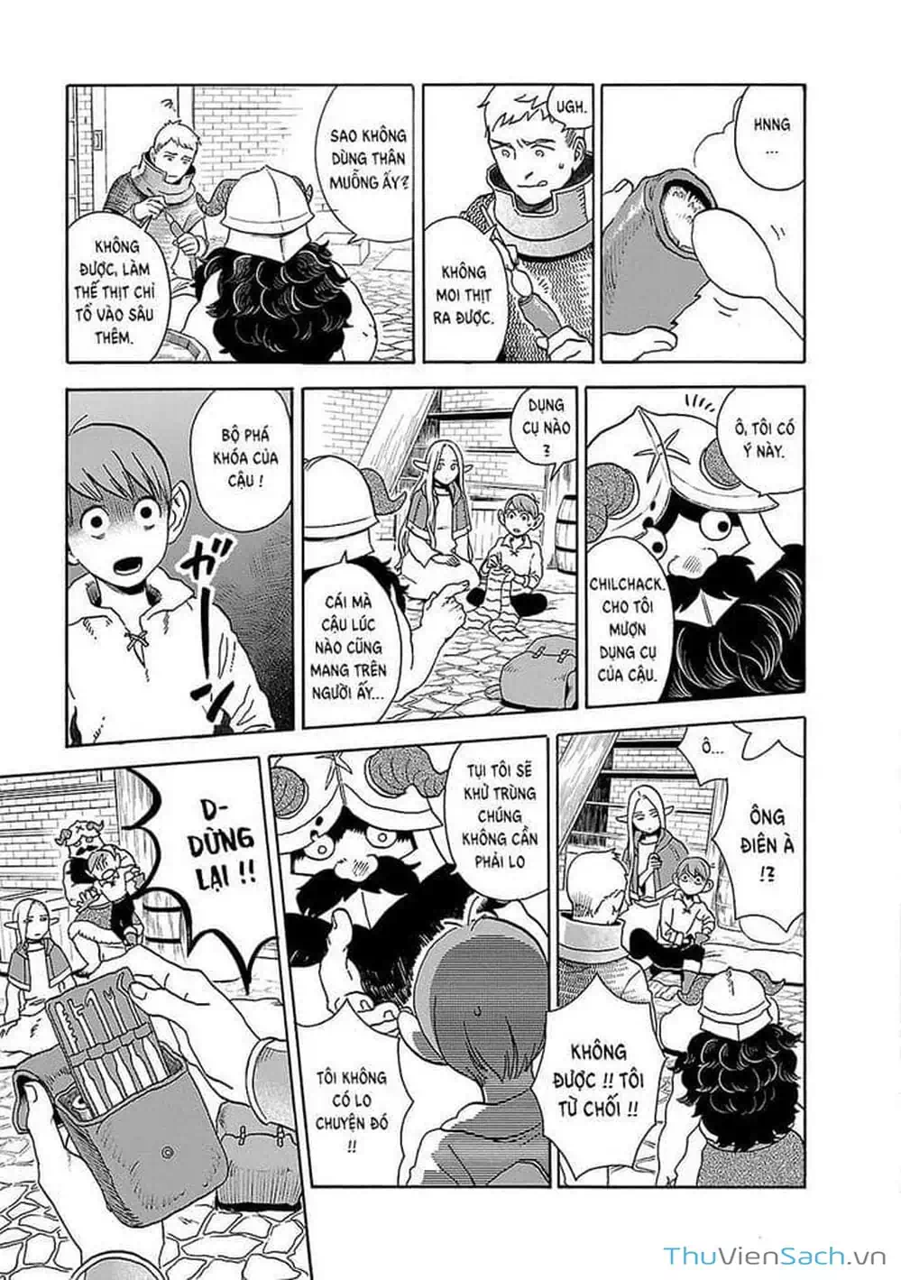 Truyện Tranh Mỹ Vị Hầm Ngục - Dungeon Meshi trang 4