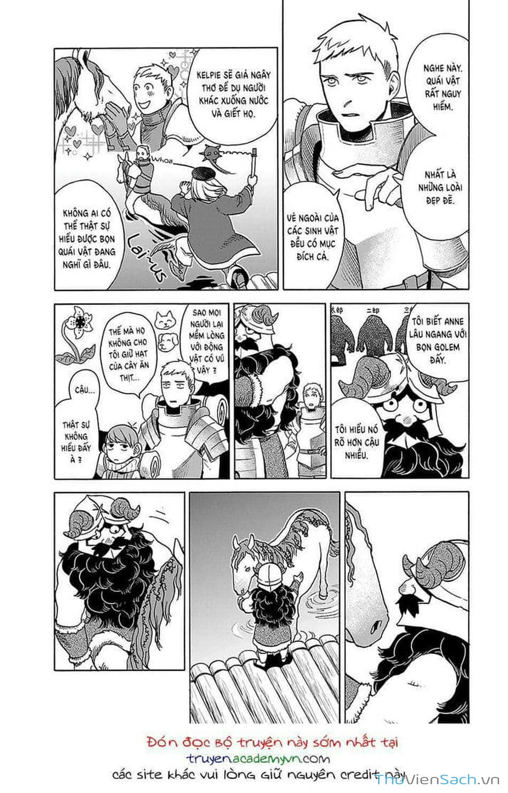 Truyện Tranh Mỹ Vị Hầm Ngục - Dungeon Meshi trang 4