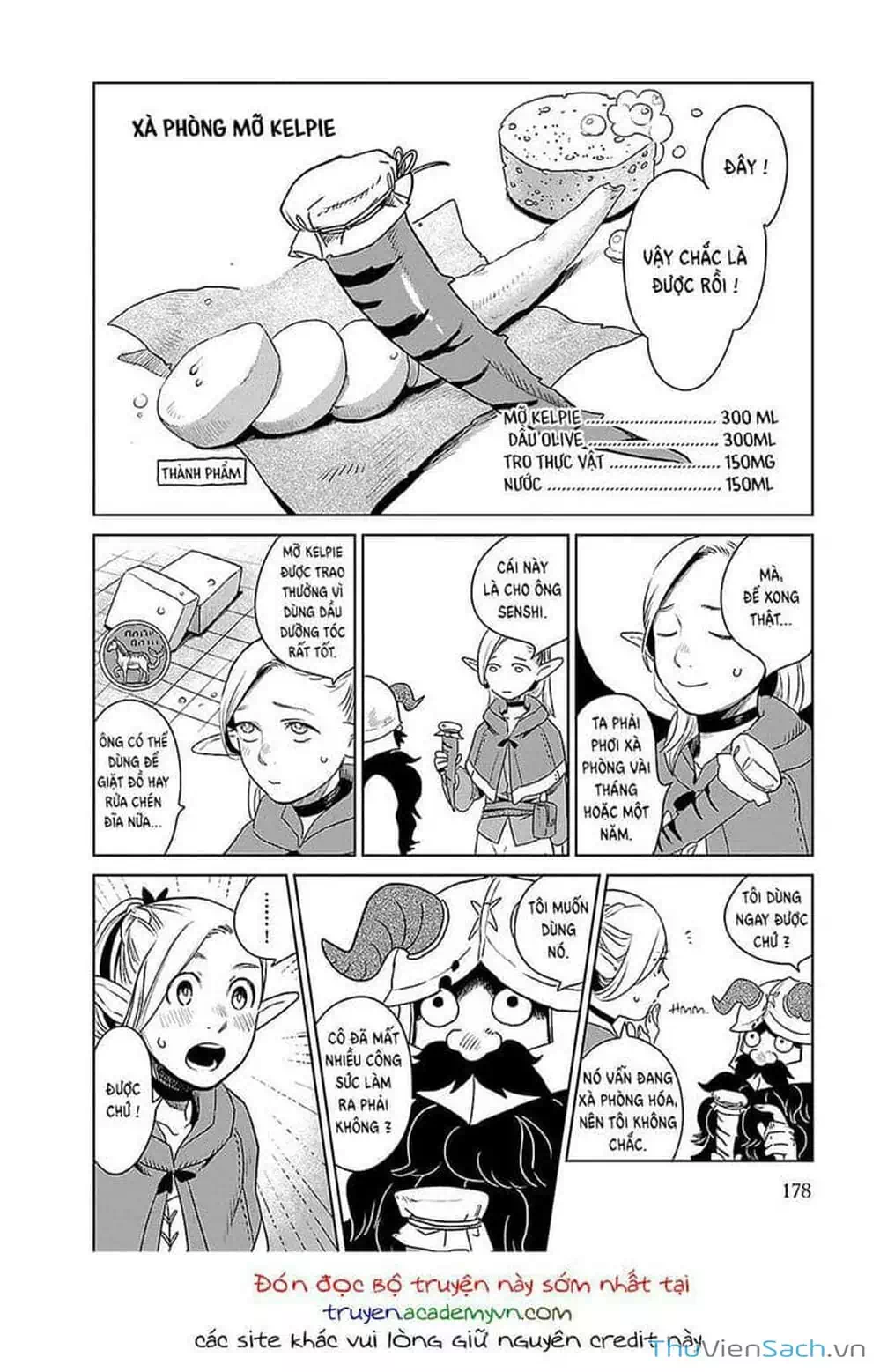 Truyện Tranh Mỹ Vị Hầm Ngục - Dungeon Meshi trang 4