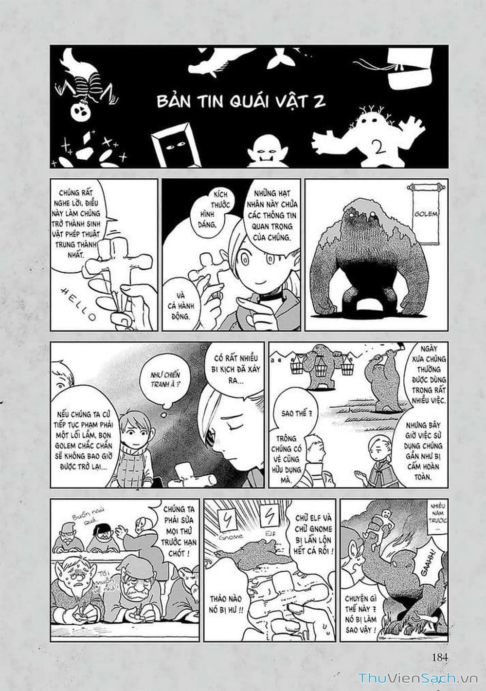 Truyện Tranh Mỹ Vị Hầm Ngục - Dungeon Meshi trang 4