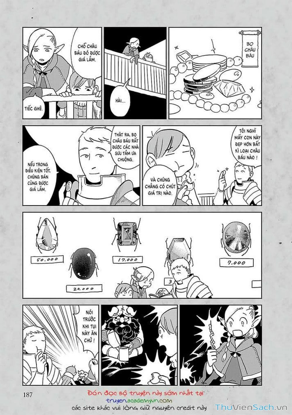 Truyện Tranh Mỹ Vị Hầm Ngục - Dungeon Meshi trang 4