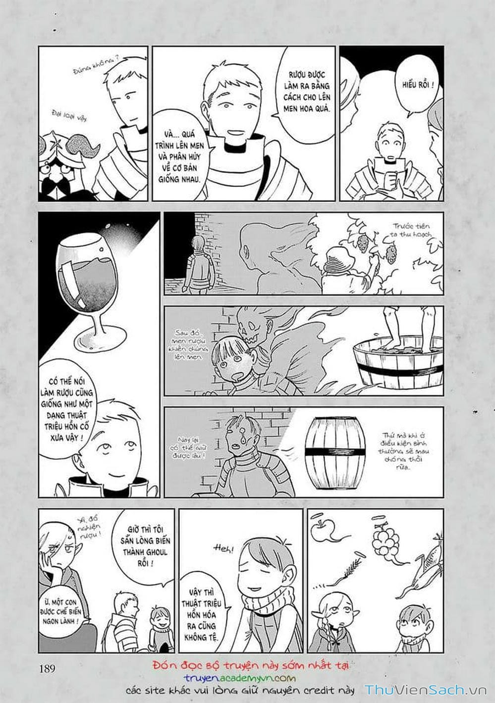 Truyện Tranh Mỹ Vị Hầm Ngục - Dungeon Meshi trang 4