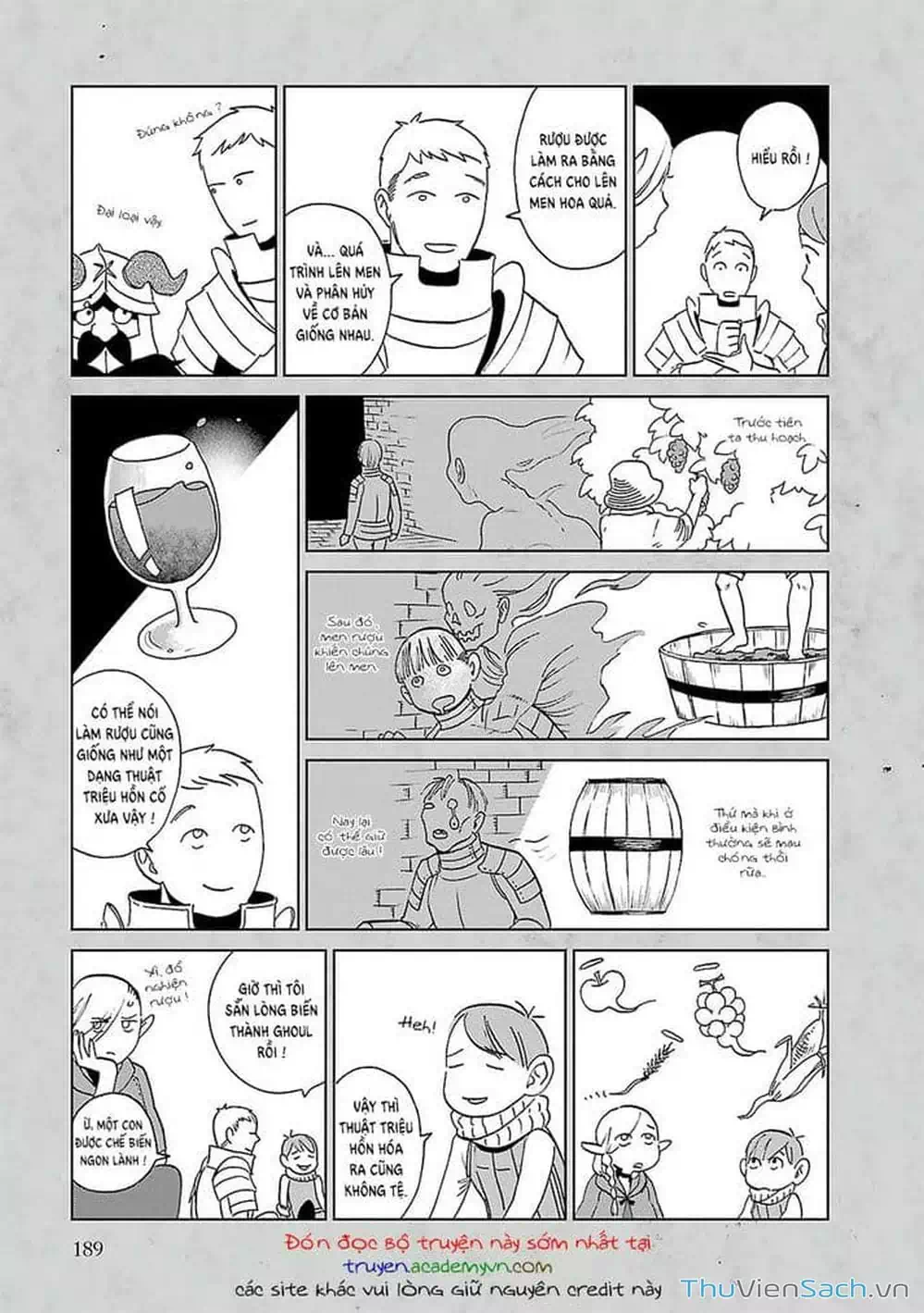 Truyện Tranh Mỹ Vị Hầm Ngục - Dungeon Meshi trang 4
