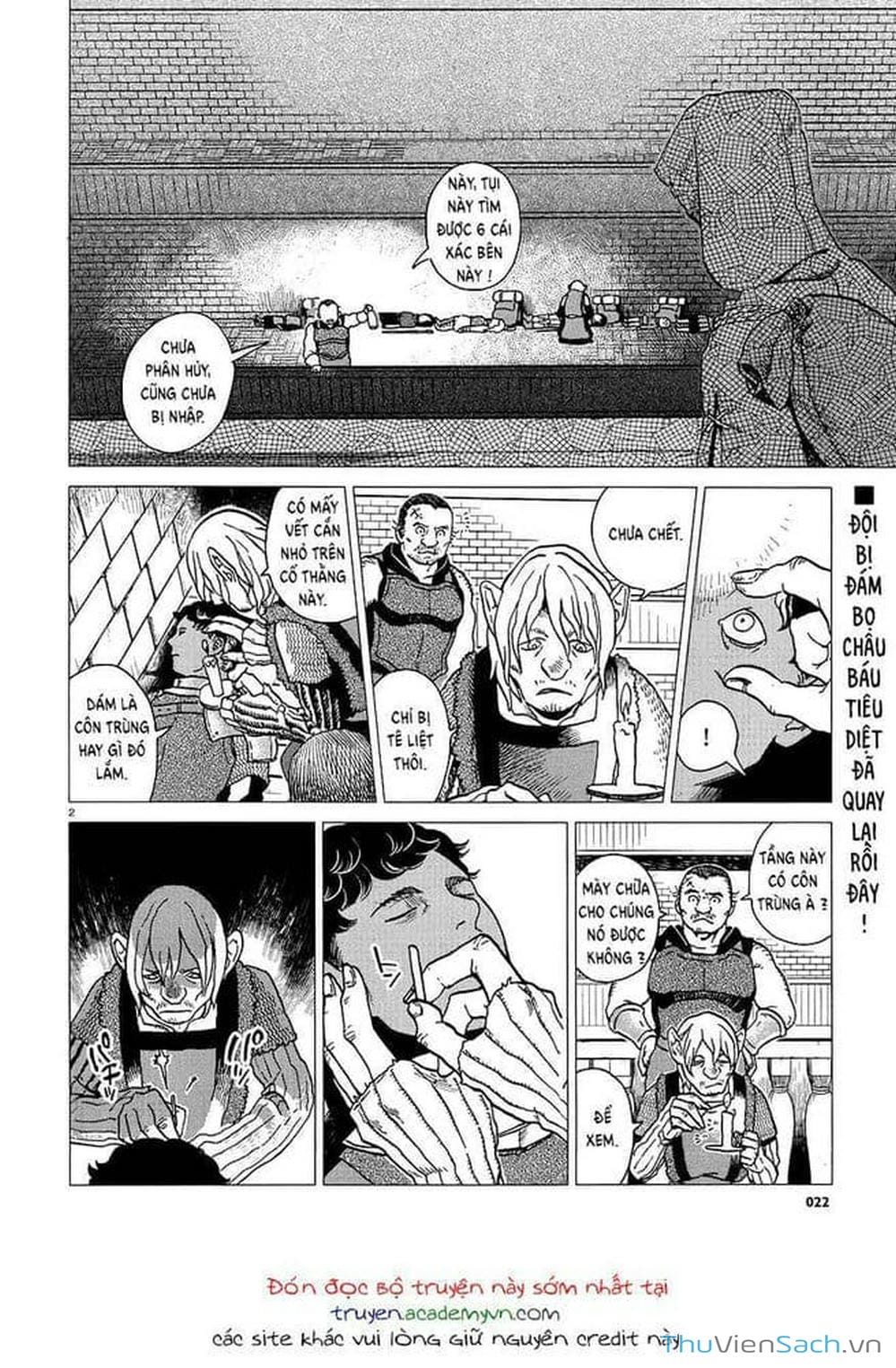 Truyện Tranh Mỹ Vị Hầm Ngục - Dungeon Meshi trang 4