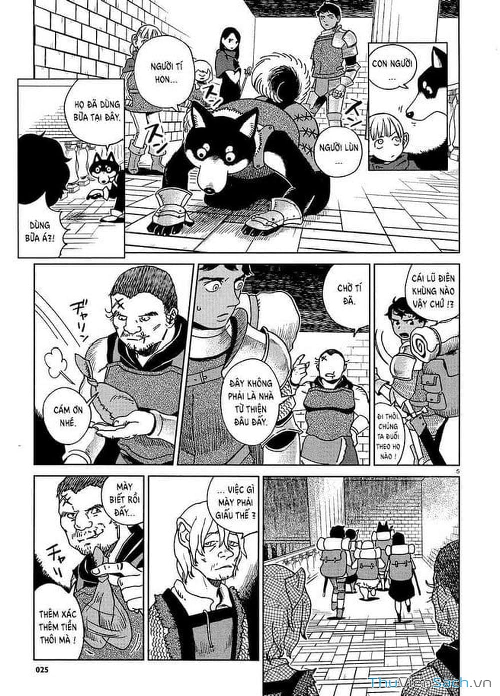 Truyện Tranh Mỹ Vị Hầm Ngục - Dungeon Meshi trang 4