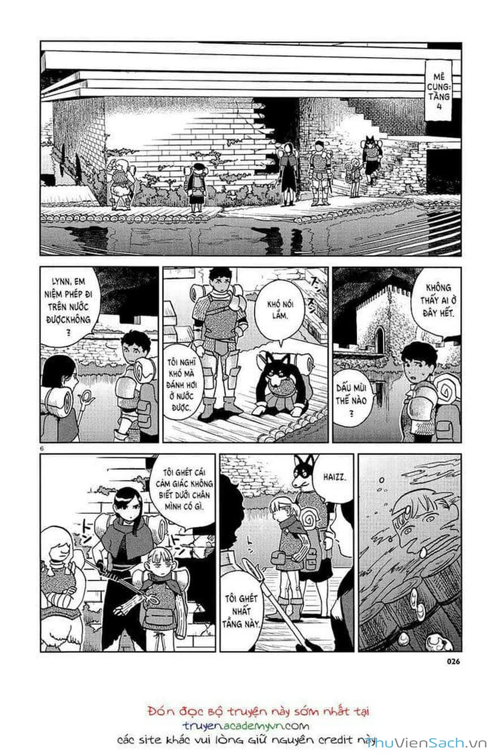 Truyện Tranh Mỹ Vị Hầm Ngục - Dungeon Meshi trang 4