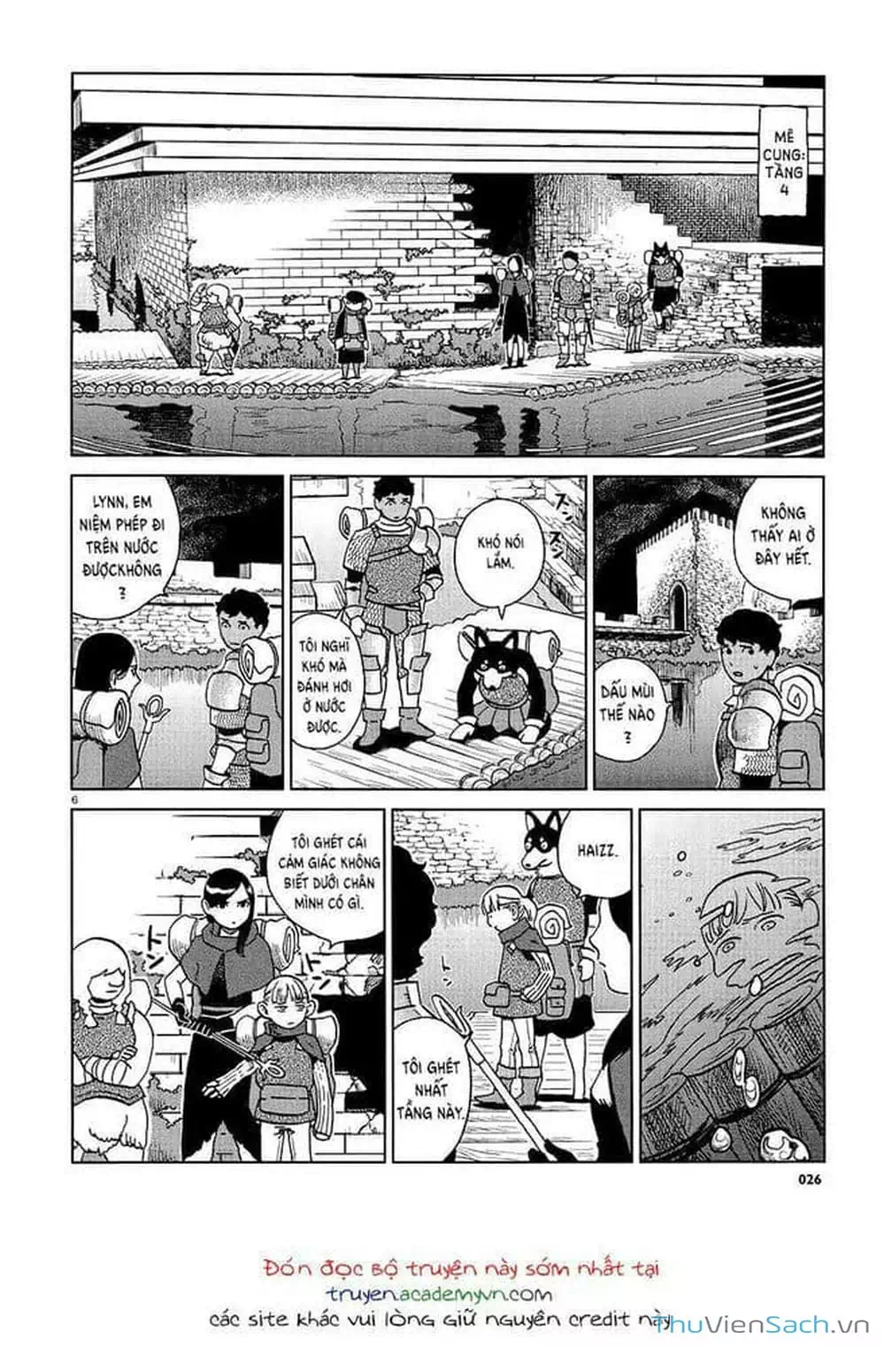 Truyện Tranh Mỹ Vị Hầm Ngục - Dungeon Meshi trang 4