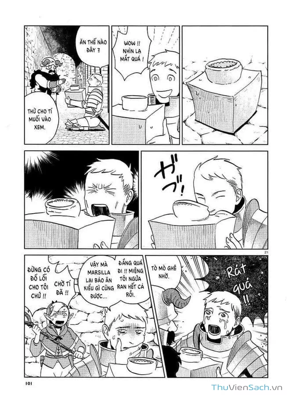 Truyện Tranh Mỹ Vị Hầm Ngục - Dungeon Meshi trang 4