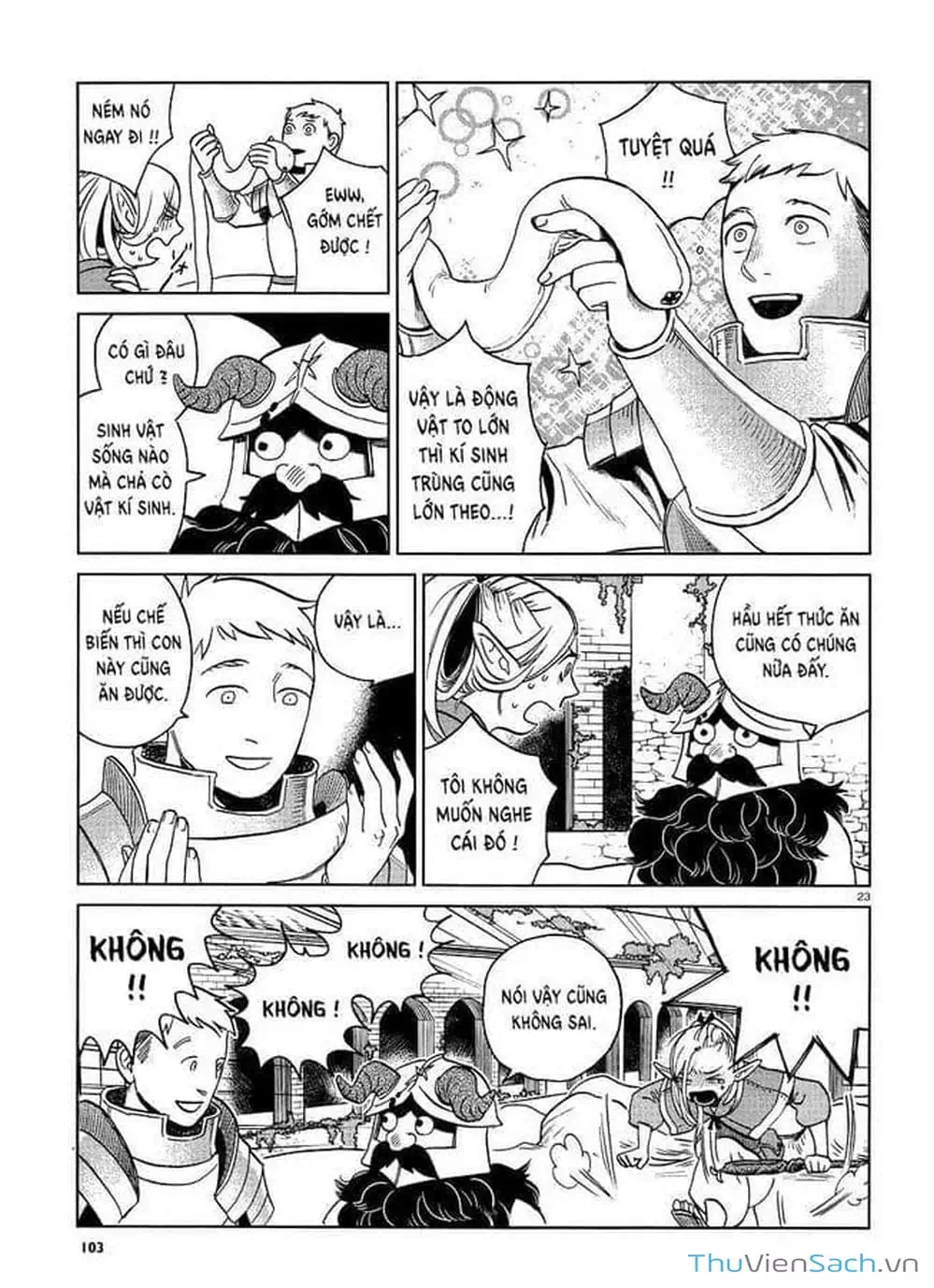 Truyện Tranh Mỹ Vị Hầm Ngục - Dungeon Meshi trang 4