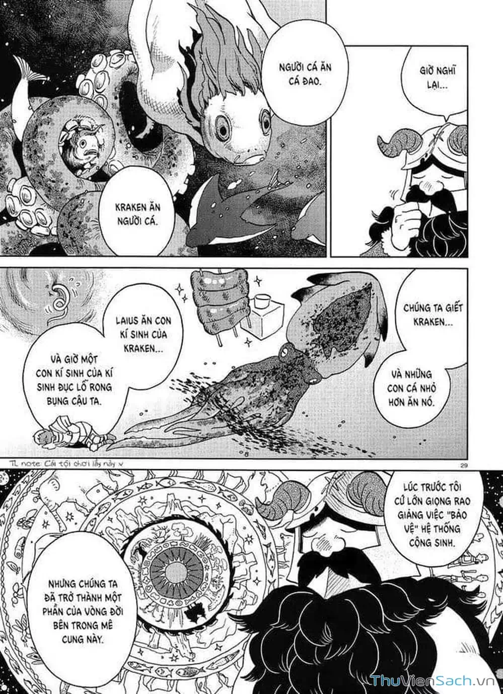 Truyện Tranh Mỹ Vị Hầm Ngục - Dungeon Meshi trang 4