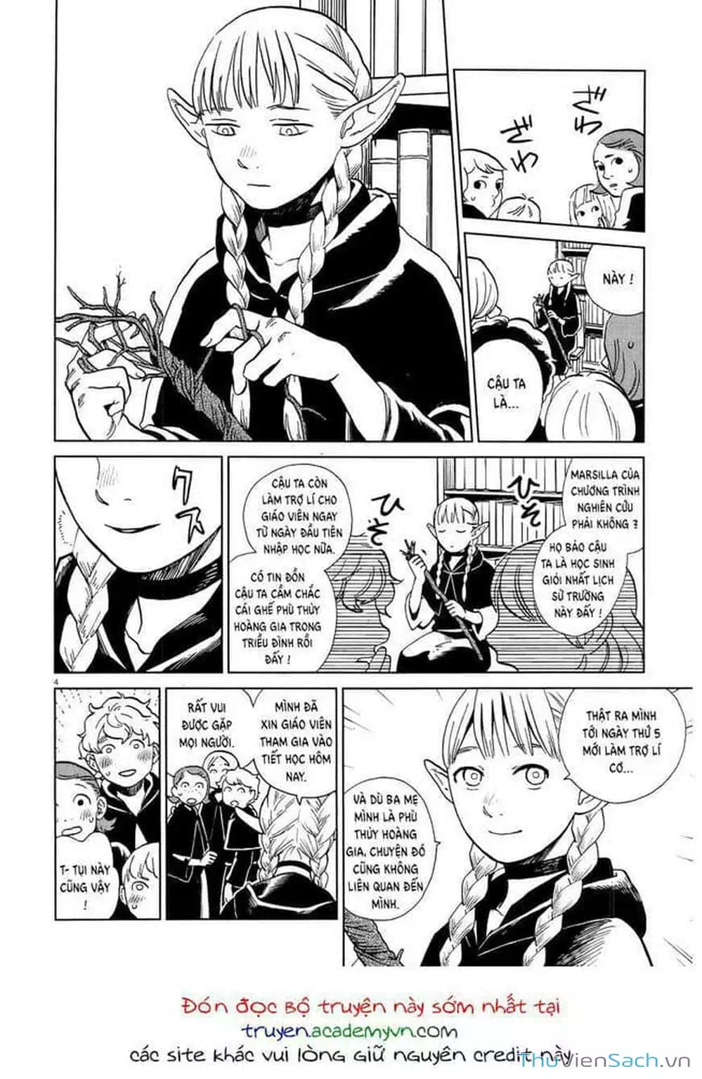 Truyện Tranh Mỹ Vị Hầm Ngục - Dungeon Meshi trang 4