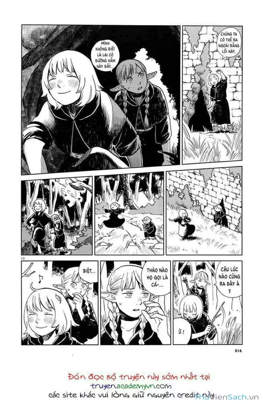 Truyện Tranh Mỹ Vị Hầm Ngục - Dungeon Meshi trang 4