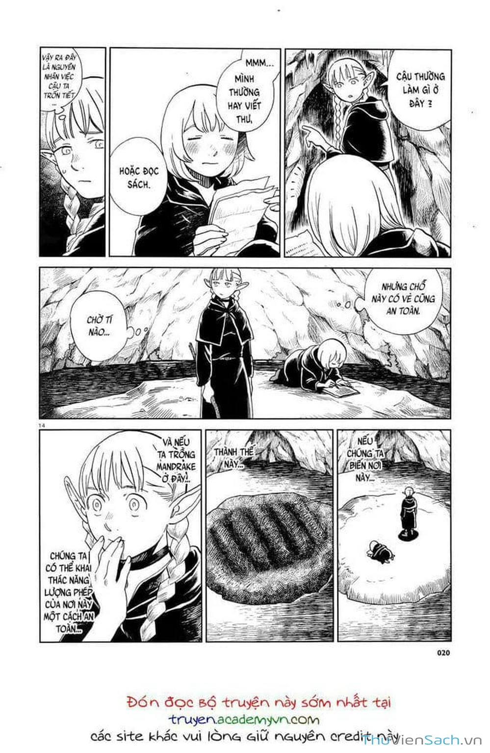 Truyện Tranh Mỹ Vị Hầm Ngục - Dungeon Meshi trang 4