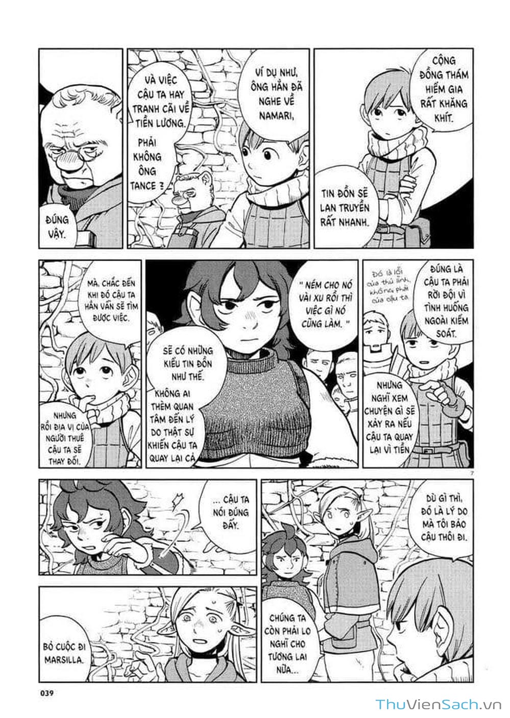 Truyện Tranh Mỹ Vị Hầm Ngục - Dungeon Meshi trang 4