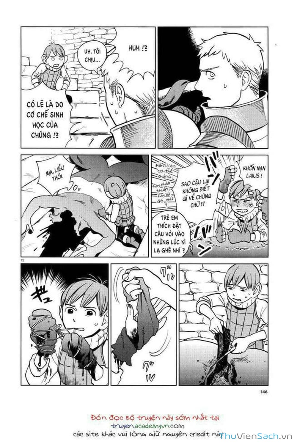 Truyện Tranh Mỹ Vị Hầm Ngục - Dungeon Meshi trang 4