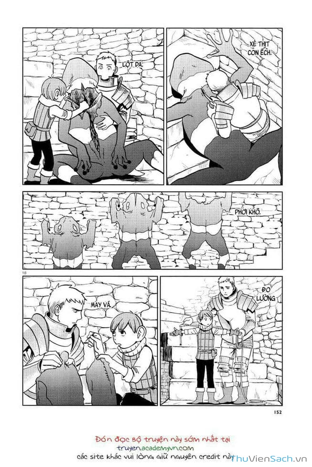 Truyện Tranh Mỹ Vị Hầm Ngục - Dungeon Meshi trang 4
