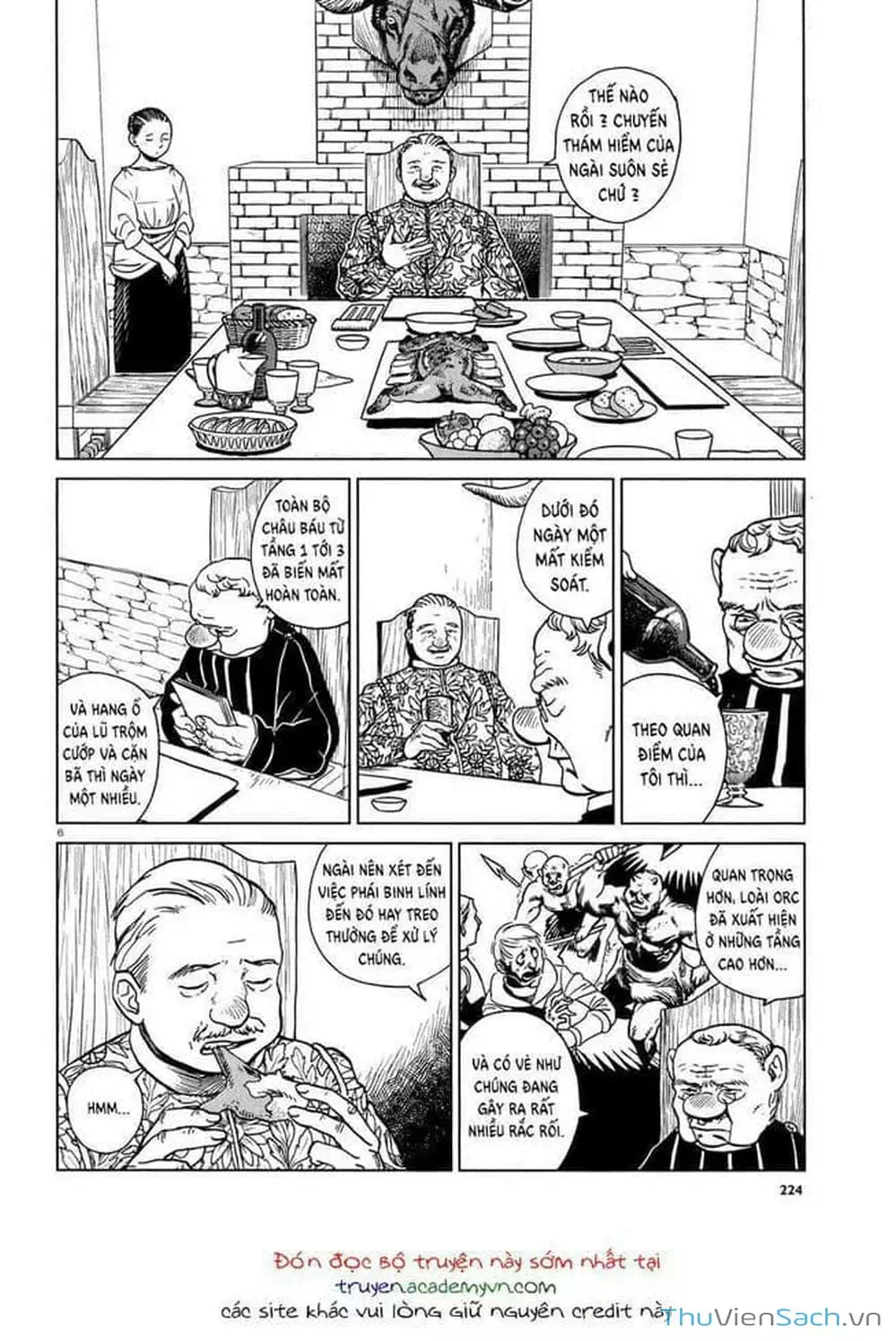 Truyện Tranh Mỹ Vị Hầm Ngục - Dungeon Meshi trang 4