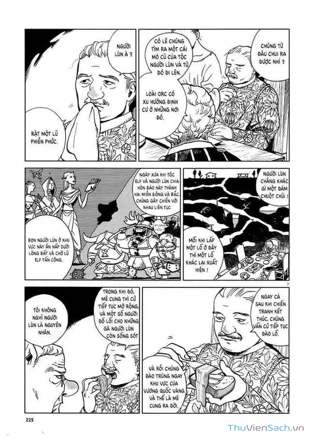Truyện Tranh Mỹ Vị Hầm Ngục - Dungeon Meshi trang 4