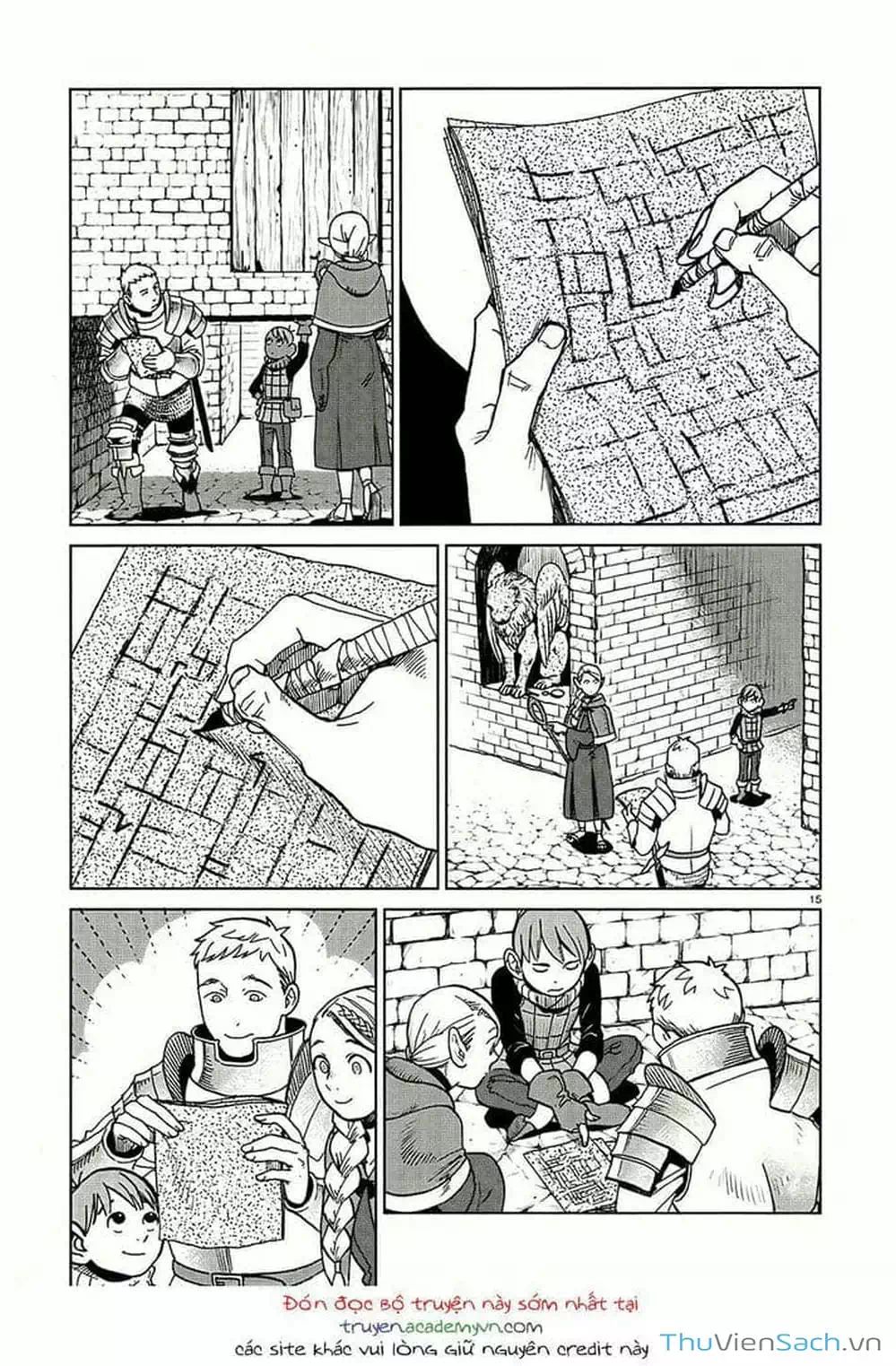 Truyện Tranh Mỹ Vị Hầm Ngục - Dungeon Meshi trang 4
