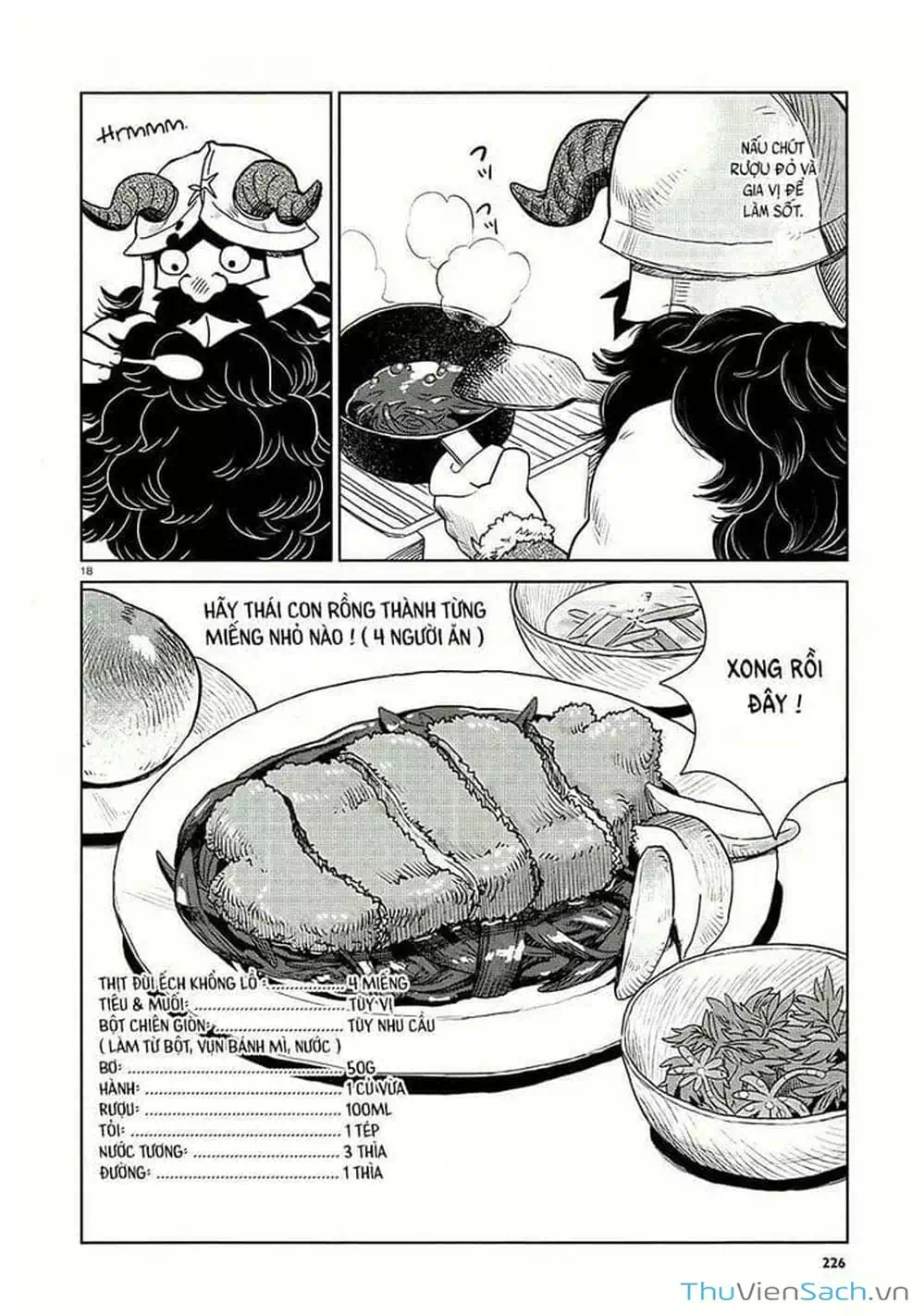 Truyện Tranh Mỹ Vị Hầm Ngục - Dungeon Meshi trang 4