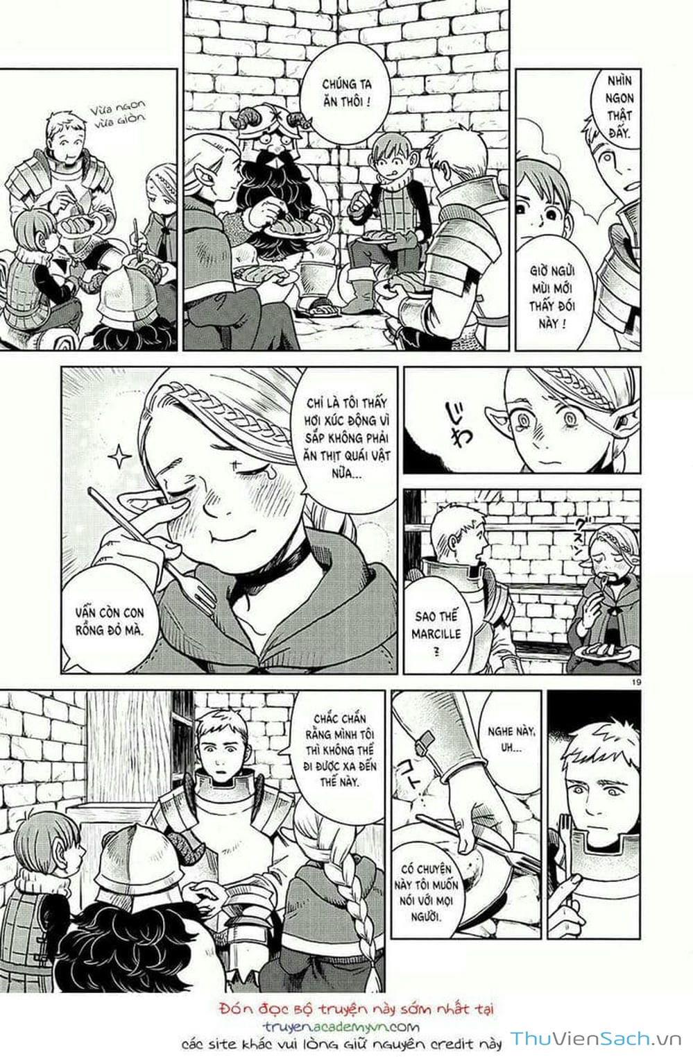 Truyện Tranh Mỹ Vị Hầm Ngục - Dungeon Meshi trang 4