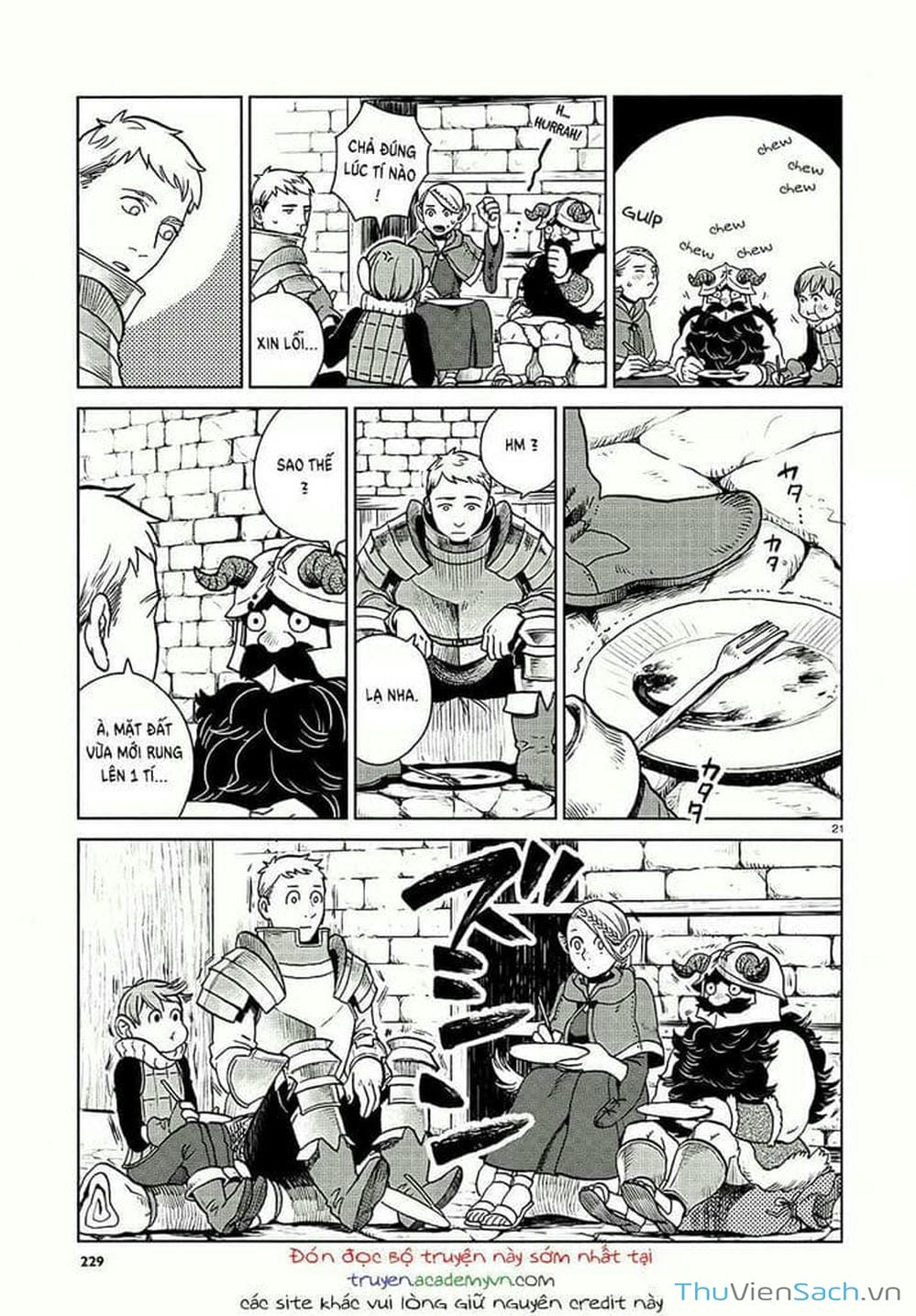 Truyện Tranh Mỹ Vị Hầm Ngục - Dungeon Meshi trang 4