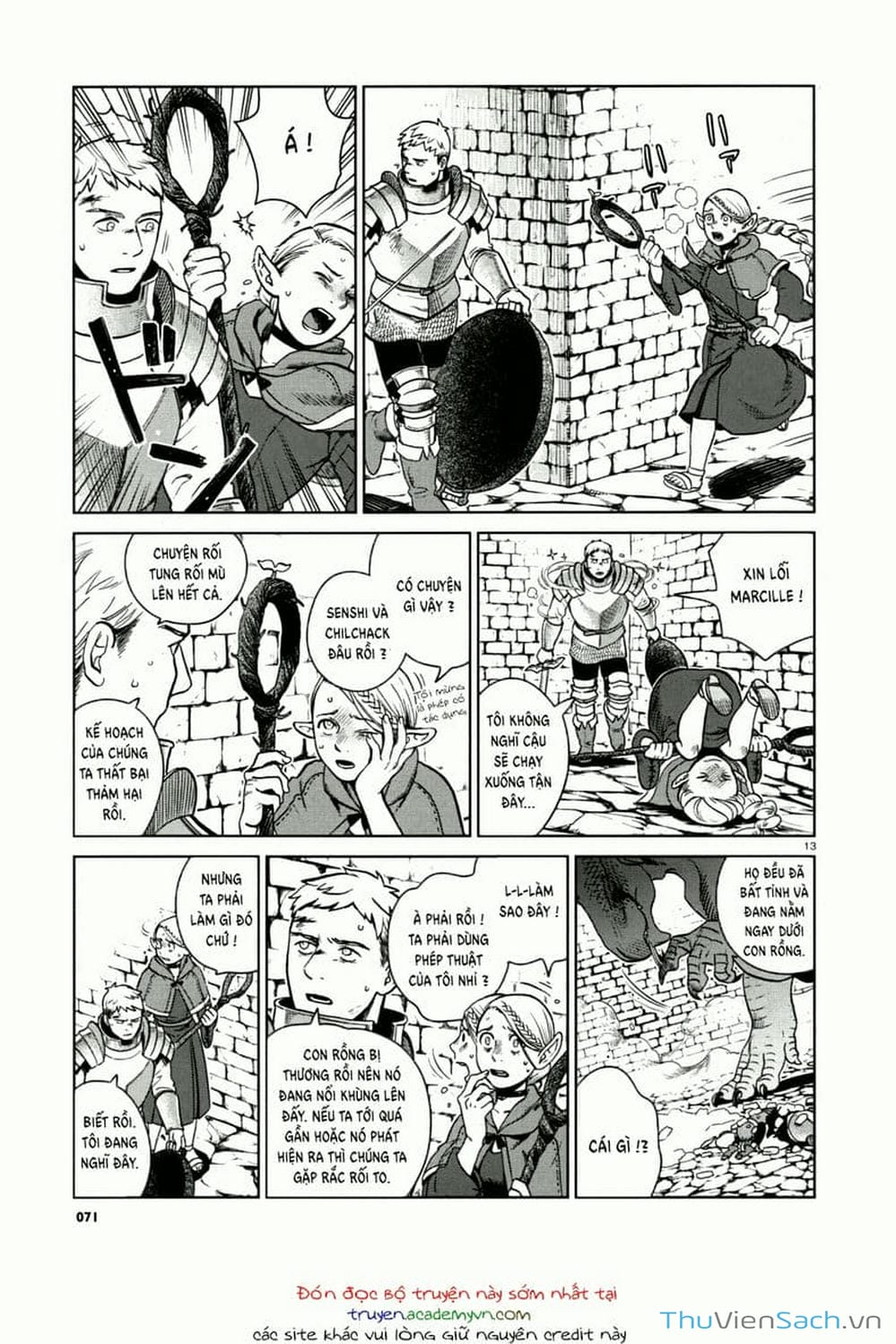 Truyện Tranh Mỹ Vị Hầm Ngục - Dungeon Meshi trang 4
