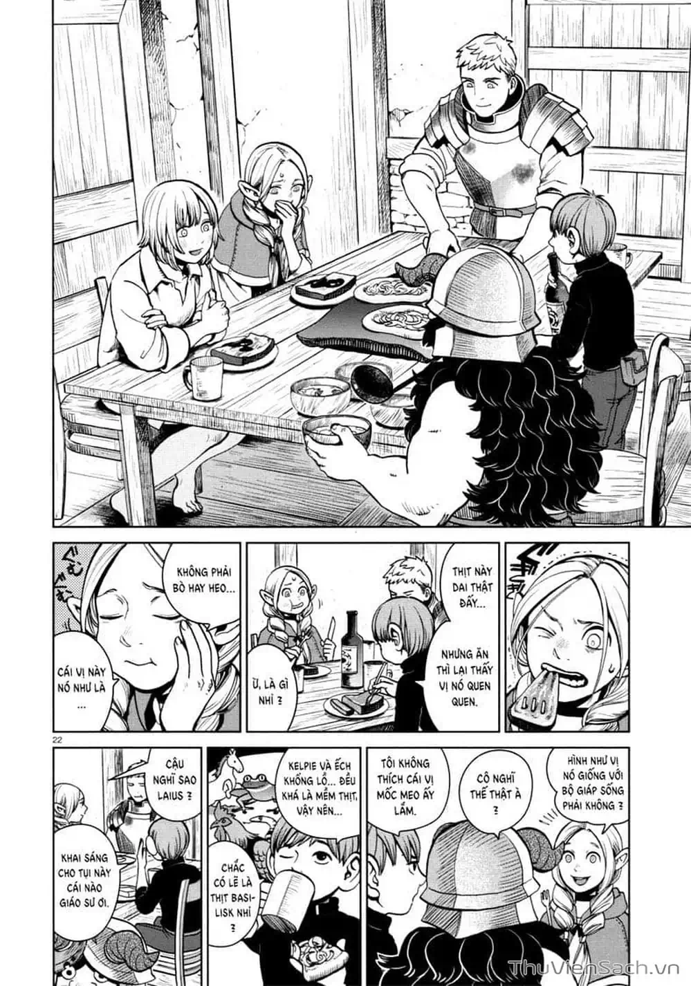 Truyện Tranh Mỹ Vị Hầm Ngục - Dungeon Meshi trang 4