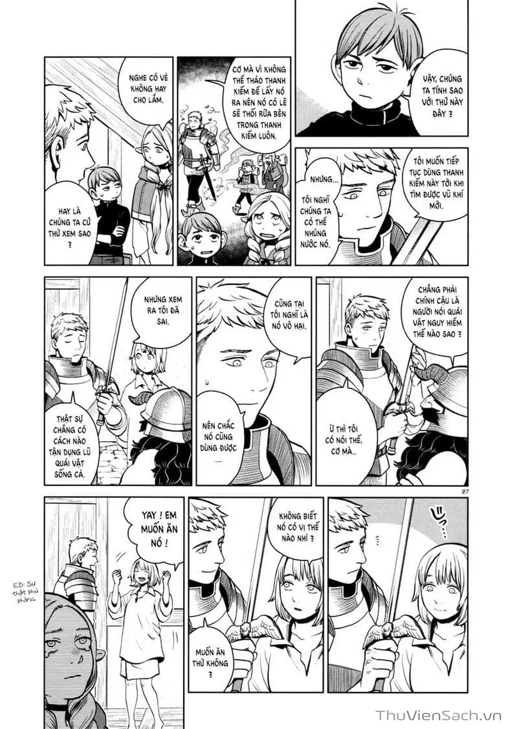 Truyện Tranh Mỹ Vị Hầm Ngục - Dungeon Meshi trang 4