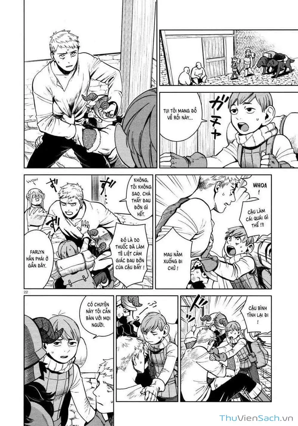 Truyện Tranh Mỹ Vị Hầm Ngục - Dungeon Meshi trang 4