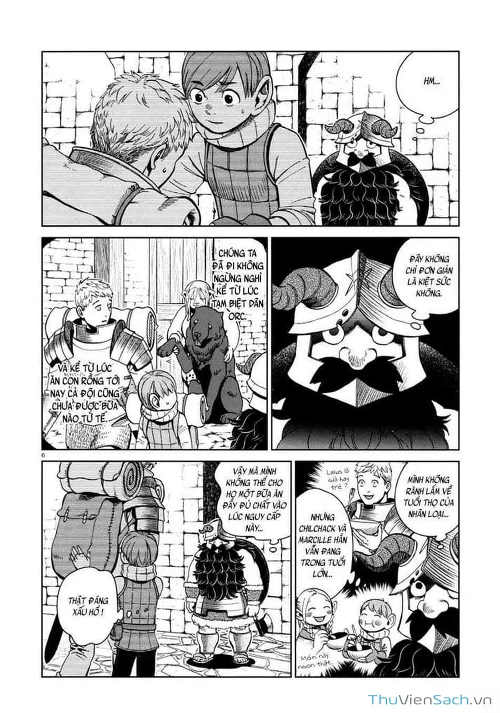 Truyện Tranh Mỹ Vị Hầm Ngục - Dungeon Meshi trang 4