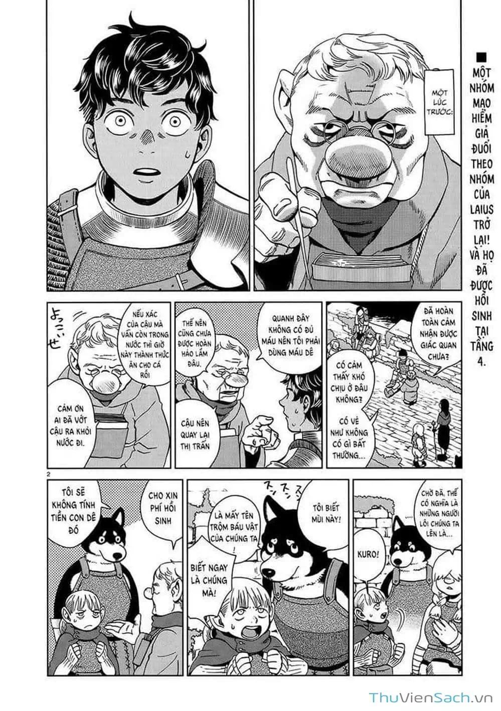 Truyện Tranh Mỹ Vị Hầm Ngục - Dungeon Meshi trang 4